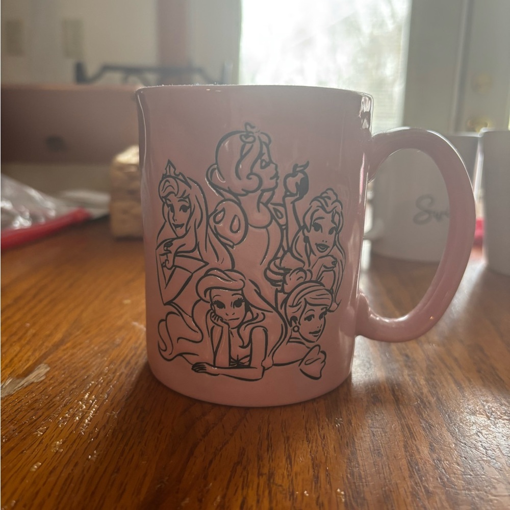Disney Princess Pink Ceramic Mug
